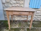 Vintage Provençaals tafeltje, sidetable met lade 90x 59x75cm, Huis en Inrichting, Tafels | Sidetables, Ophalen, 50 tot 100 cm