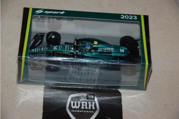 SALE !! 1:43 Aston Martin AMR23 Alonso F1 Spark S8585 WRH beschikbaar voor biedingen