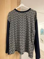 Sandwich top blauw/zwart/wit, Kleding | Dames, Blauw, Maat 42/44 (L), Ophalen of Verzenden, Lange mouw