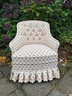 Brocante slaapkamer stoel vintage goede staat, Huis en Inrichting, Fauteuils, Ophalen of Verzenden, Zo goed als nieuw, 50 tot 75 cm