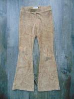 Looxs flared lange broek beige maat 122 / 128, Broek, Gebruikt, Meisje, Ophalen of Verzenden