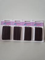 Zenner Haar Elastiekjes Bruin 36 stuks - Nieuw, Ophalen of Verzenden, Nieuw, Bruin, Toebehoren
