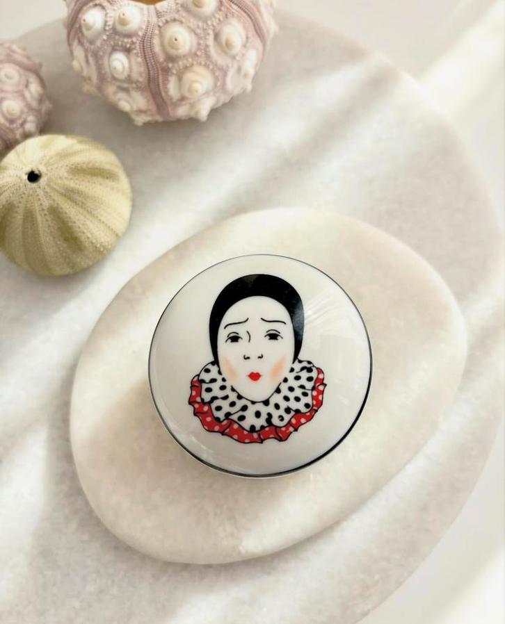 Pierrot bakjes, Antiek en Kunst, Antiek | Porselein, Ophalen of Verzenden
