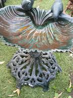Sierlijk vogelbad, een plaatje voor in uw tuin(brocante), Tuin en Terras, Vogelhuisjes en Vogelbaden, Ophalen of Verzenden, Gebruikt