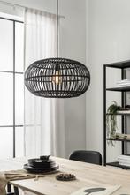 Hanglamp Indy bamboe zwart Ø55 cm Karwei, Huis en Inrichting, Lampen | Hanglampen, Ophalen of Verzenden, Zo goed als nieuw, Hout