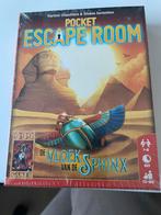 Pocket Escape Room: De Vloek van de Sphinx, Hobby en Vrije tijd, Gezelschapsspellen | Bordspellen, Een of twee spelers, Ophalen of Verzenden