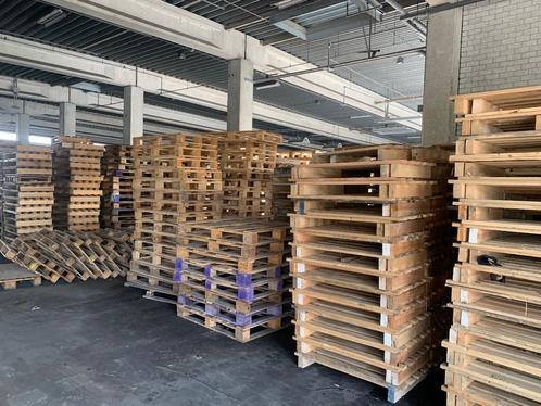 pallets, Doe-het-zelf en Verbouw, Hout en Planken, Gebruikt, Pallet, Overige houtsoorten, Minder dan 200 cm, 50 mm of meer, Ophalen