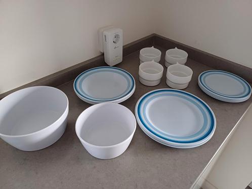 Campingservies Coppia, Gelert en Emsa, Caravans en Kamperen, Kampeeraccessoires, Zo goed als nieuw, Ophalen of Verzenden