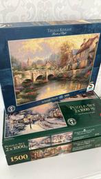 Thomas Kinkade Painter of Light - set van 3 puzzels, Ophalen, Zo goed als nieuw