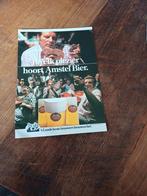 Advertentie Amstel bier 5 1979, Ophalen of Verzenden, Zo goed als nieuw, Amstel