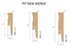 MDF PLINTEN - MOET NU WEG ! ALUMINIUM TRAPNEUSPROFIELEN !!!, Ophalen, Nieuw, Mdf, 200 tot 250 cm