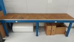 Oude werktafel maat 3 meter x D. 75 x H 90 cm, Doe-het-zelf en Verbouw, Werkbanken, Ophalen, Gebruikt, 170 cm of meer