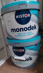 Histor monodek "white" 10 liter ongeopend 1 emmer, Nieuw, Ophalen