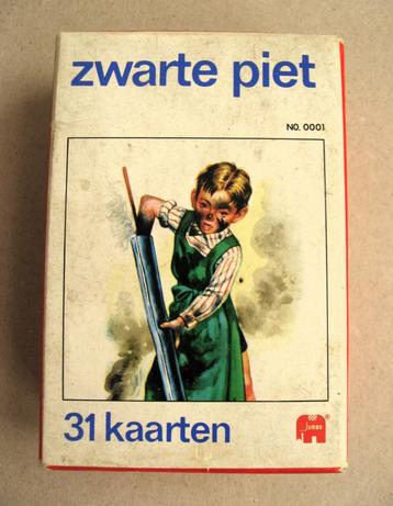 Zwarte Piet kaartspel jaren 70 beschikbaar voor biedingen