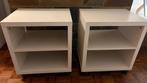 2 Nachtkastjes op wieltjes IKEA Lack, Ophalen, Gebruikt, Minder dan 45 cm, 55 tot 70 cm