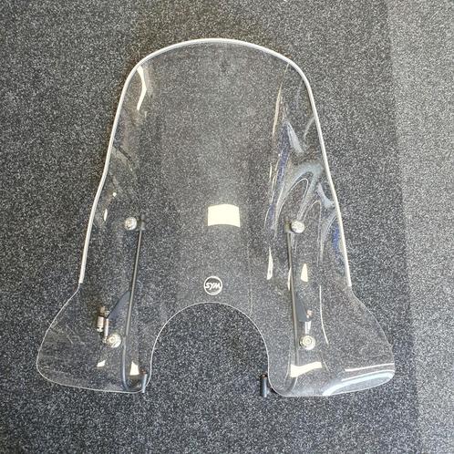 Hoog Windscherm Sym Fiddle II 2 origineel met beugels, Fietsen en Brommers, Brommers | Toebehoren, Zo goed als nieuw, Overige typen