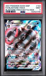 Blastoise VMAX (SWSH 103) - PSA 9, Ophalen of Verzenden, Zo goed als nieuw