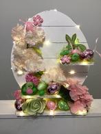 Mooie versierde houten paasei met verlichting, pasen, Diversen, Pasen, Ophalen of Verzenden, Nieuw