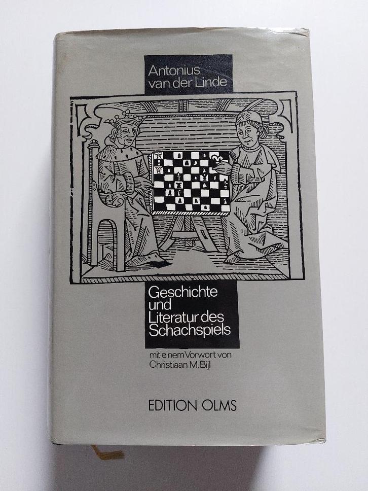 Geschichte und Literatur des Schachspiels, Hobby en Vrije tijd, Gezelschapsspellen | Bordspellen, Zo goed als nieuw, Ophalen of Verzenden
