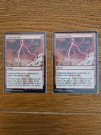 Lightning Bolt MTG, Ophalen of Verzenden, Zo goed als nieuw, Meerdere kaarten