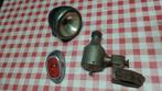 Antieke Fietsverlichting - Koplamp, Dynamo, Achterlicht, Ophalen of Verzenden, Gebruikt, Dynamo, Verlichtingsset