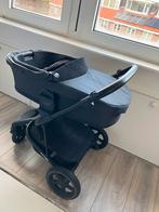 Easywalker Harvey 2 Black Carrycot & Stroller, Zo goed als nieuw, Combiwagen, Verstelbare duwstang, Ophalen