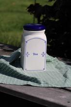 Voorraadpot thee - tea, Huis en Inrichting, Keuken | Potten en Pannen, Ophalen of Verzenden, Zo goed als nieuw, Overige materialen