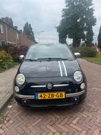 Fiat 500 Sport 1.4 16V 73KW C 2007 Zwart APK tot 10-26, Auto's, Fiat, Voorwielaandrijving, Zwart, 4 cilinders, 4 stoelen