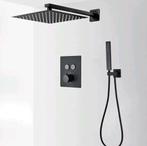 Inbouw doucheset, thermostaat, wandmontage, regendouche, Doe-het-zelf en Verbouw, Sanitair, Ophalen of Verzenden, Nieuw, Rvs, Douche