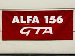 Alfa Romeo 156 GTA enkelz. reclamedoek.190x79 cm + 8 ringen, Ophalen of Verzenden, Gebruikt, Auto's