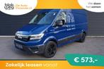 MAN TGE 3.180 L3H3/L2H2 180PK Automaat Verlengd € 34.400,0, Auto's, Bestelauto's, Stof, Gebruikt, 4 cilinders, Blauw