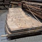 3 Esdoorn Boomstam Tafelbladen - Uniek!, Gebruikt, Ophalen of Verzenden, 200 tot 250 cm, Plank