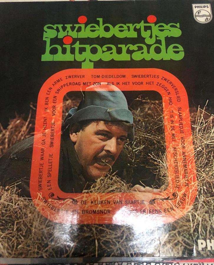 Swiebertje Hitparade LP, Cd's en Dvd's, Vinyl | Nederlandstalig, Gebruikt, Levenslied of Smartlap, Ophalen of Verzenden