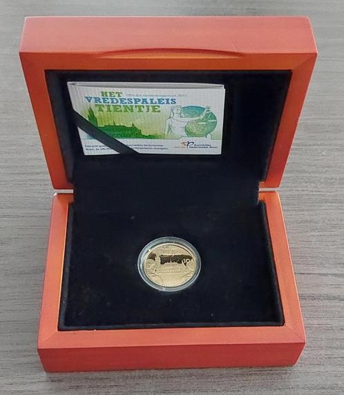10 euro 2013 Vredespaleis Goud in voll. orig. verpakking, Postzegels en Munten, Munten | Nederland, Euro's, Goud, Ophalen of Verzenden