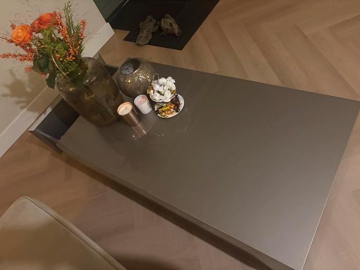 Eric Kuster Stijl Salontafel, Huis en Inrichting, Tafels | Salontafels, Gebruikt, Minder dan 50 cm, 100 tot 150 cm, Rechthoekig