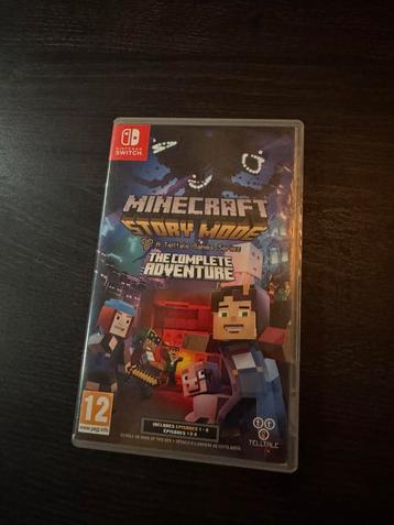 Minecraft story mode switch beschikbaar voor biedingen