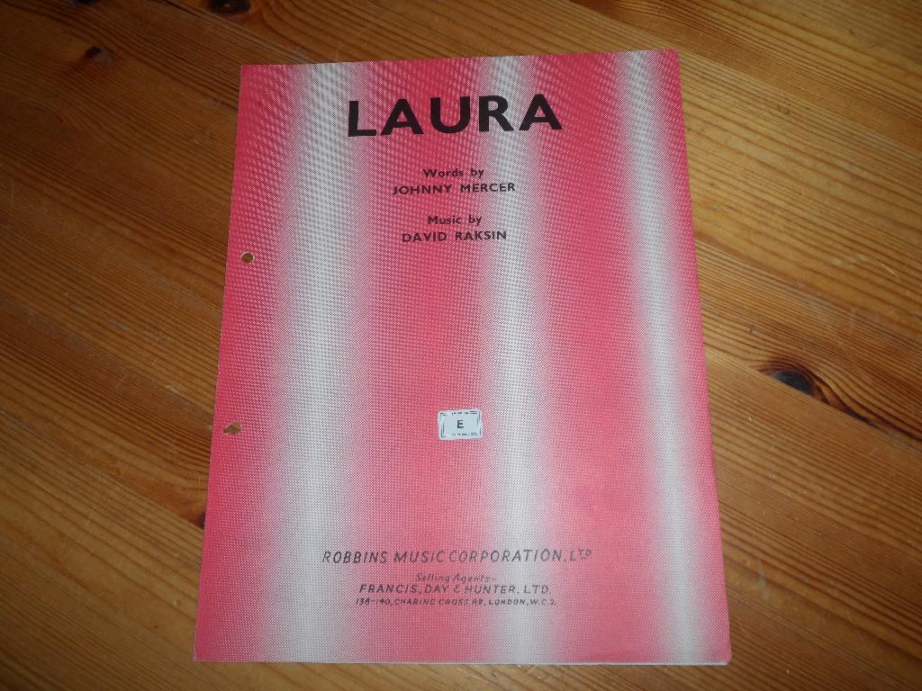 Laura - david raskin / johnny mercer, Gebruikt, Gitaar, Ophalen of Verzenden, Artiest of Componist