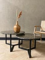 MOET WEG - Laatste items | Salontafel Marmer Port Laurent 80, Marmer, 50 tot 100 cm, Rond, Nieuw
