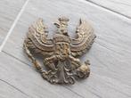 Duitse wo1 pickelhaube plaat pinhelm Pruissen, Ophalen of Verzenden, Landmacht, Duitsland