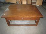 Antieke salontafel met lade, Antiek en Kunst, Antiek | Meubels | Tafels