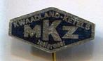 Kwaadland ketels MKZ Zoetermeer blik speldje ( T_148 ), Verzamelen, Speldjes, Pins en Buttons, Verzenden, Zo goed als nieuw, Merk