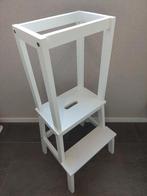 Wit keukenhulp kindertrapje Montessori leertoren, Ophalen of Verzenden, Zo goed als nieuw