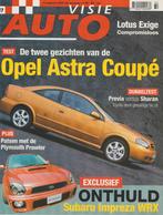 Opel Astra G Coupe 2,2 16V test in Autovisie 2000, Gelezen, Opel, Ophalen of Verzenden, Autovisie