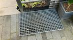 Staal/ijzer deurrooster deurmat 50x80x3, Tuin en Terras, Deurmatten, Ophalen of Verzenden, Zo goed als nieuw, Gietijzer