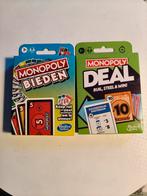 Monopoly Bieden & Monopoly Deal - Kaartspellen, Hobby en Vrije tijd, Gezelschapsspellen | Kaartspellen, Een of twee spelers, Ophalen