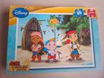 Jake en de Nooitgedacht Piraten Puzzel 35 stukjes, Ophalen of Verzenden, 10 tot 50 stukjes, Gebruikt, 2 tot 4 jaar