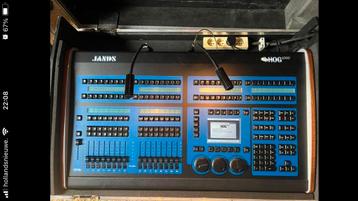 Jands Hog 1000 lichttafel in flightcase beschikbaar voor biedingen