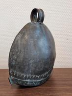 Antieke bronzen Indische bel koebel ossenbel Indonesië brons, Antiek en Kunst, Antiek | Koper en Brons, Ophalen of Verzenden