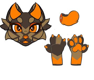 Fursuit feline preclaim beschikbaar voor biedingen