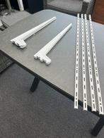 Plankedraagers wit, Doe-het-zelf en Verbouw, Metalen, Ophalen of Verzenden, Zo goed als nieuw